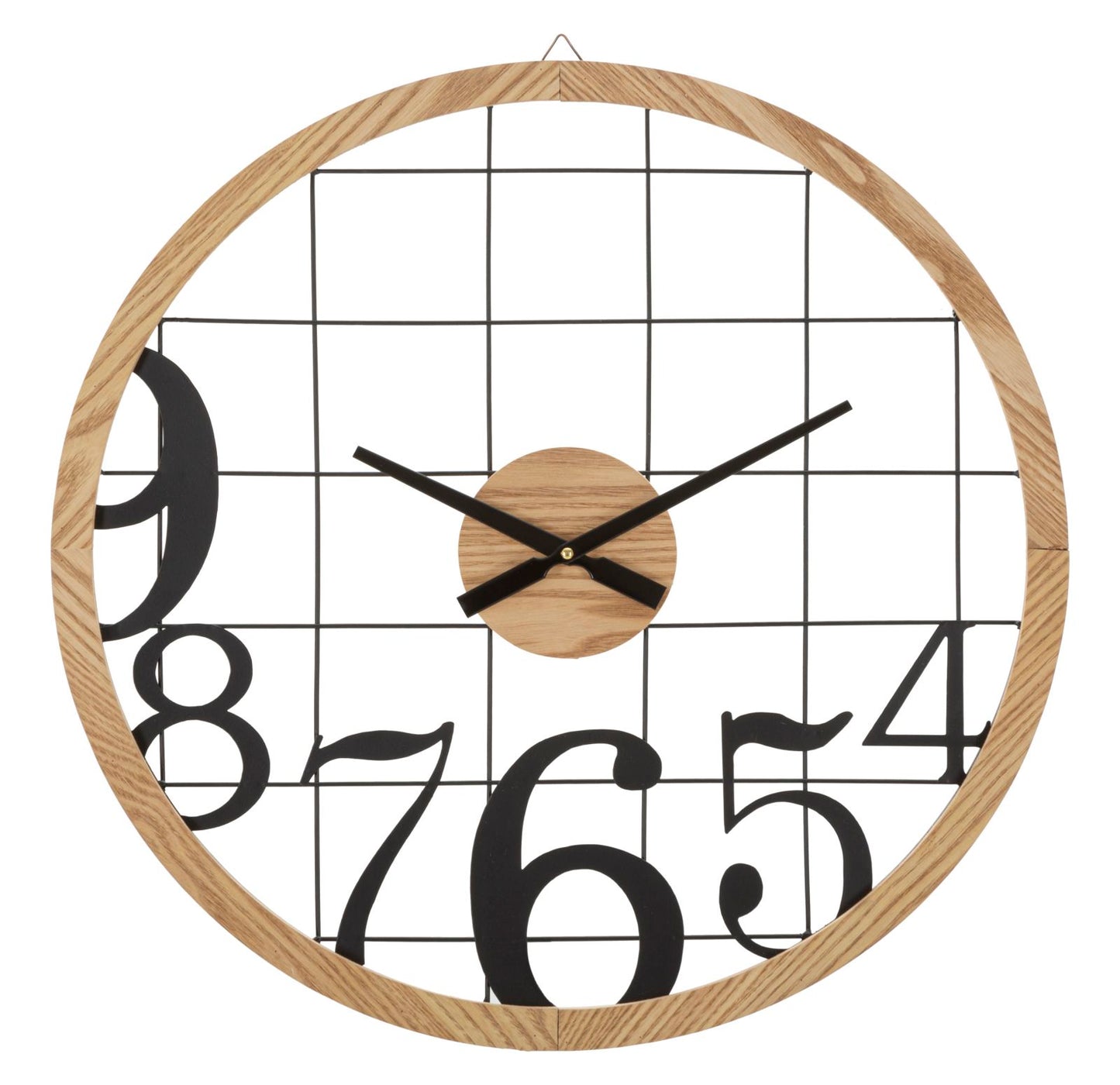 Wandklok Numbers 60x60x2.5 cm