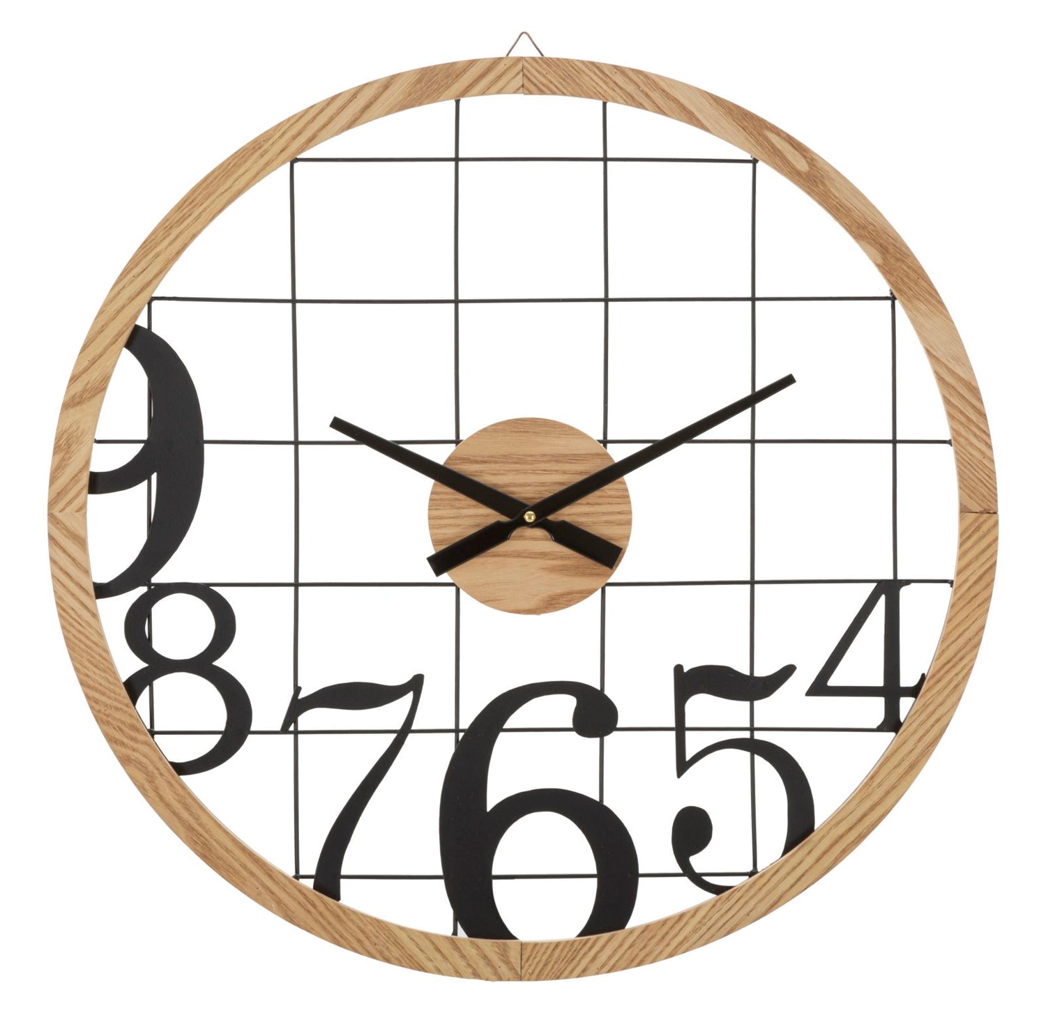 Wandklok Numbers 60x60x2.5 cm