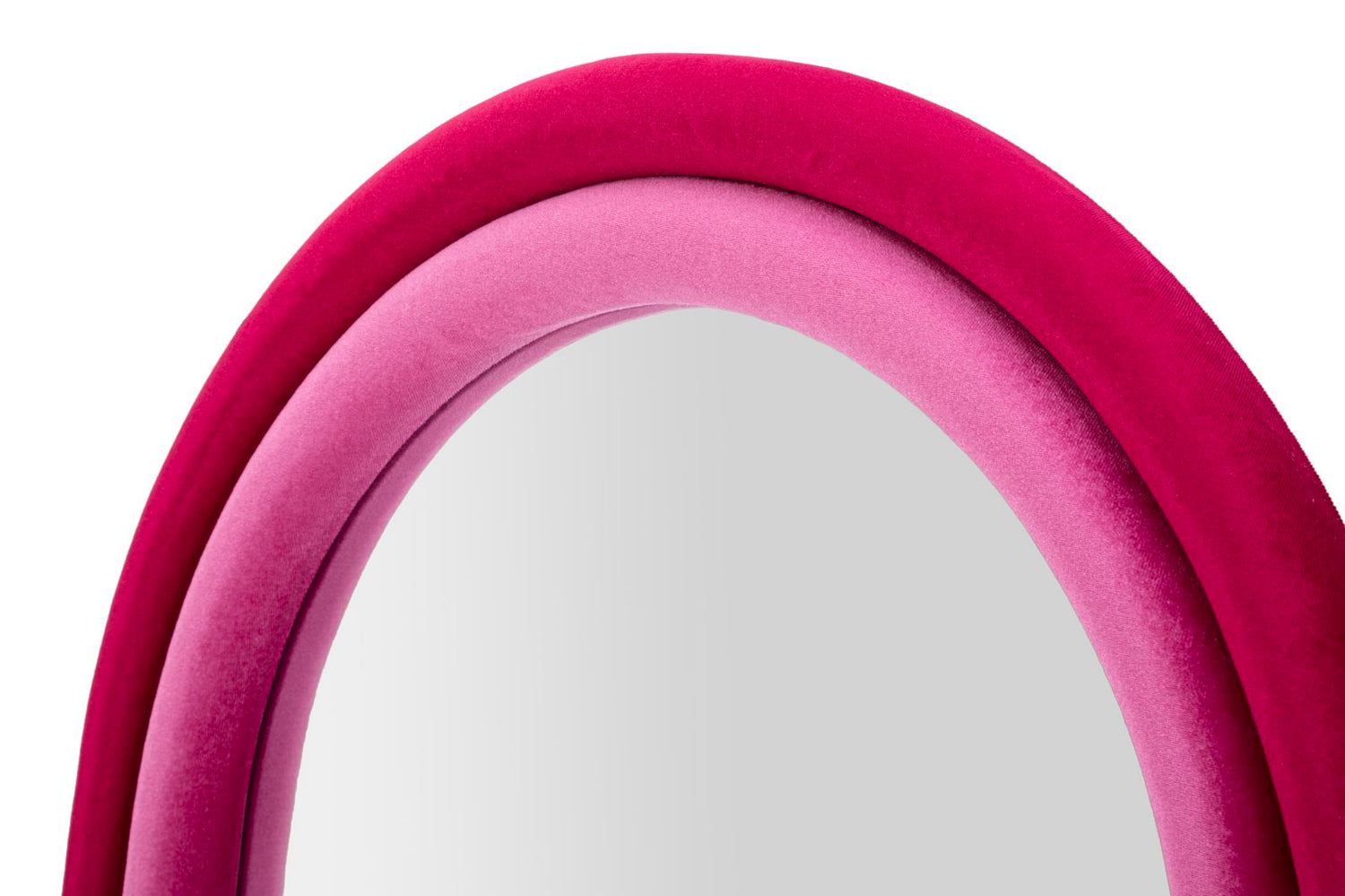 Wandspiegel Cloe Fuxia Velvet 160x60x4 cm
