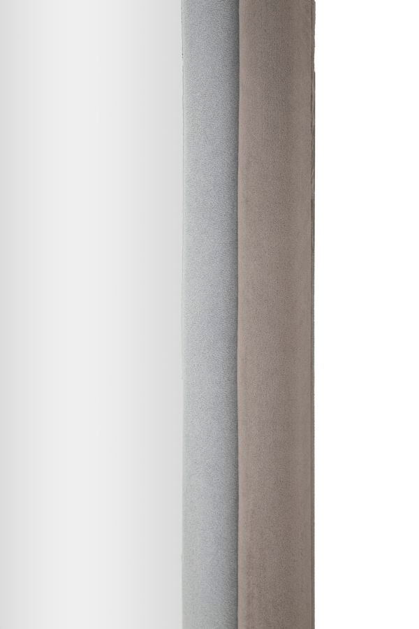 Wandspiegel Cloe Grey Velvet 160x60x4 cm