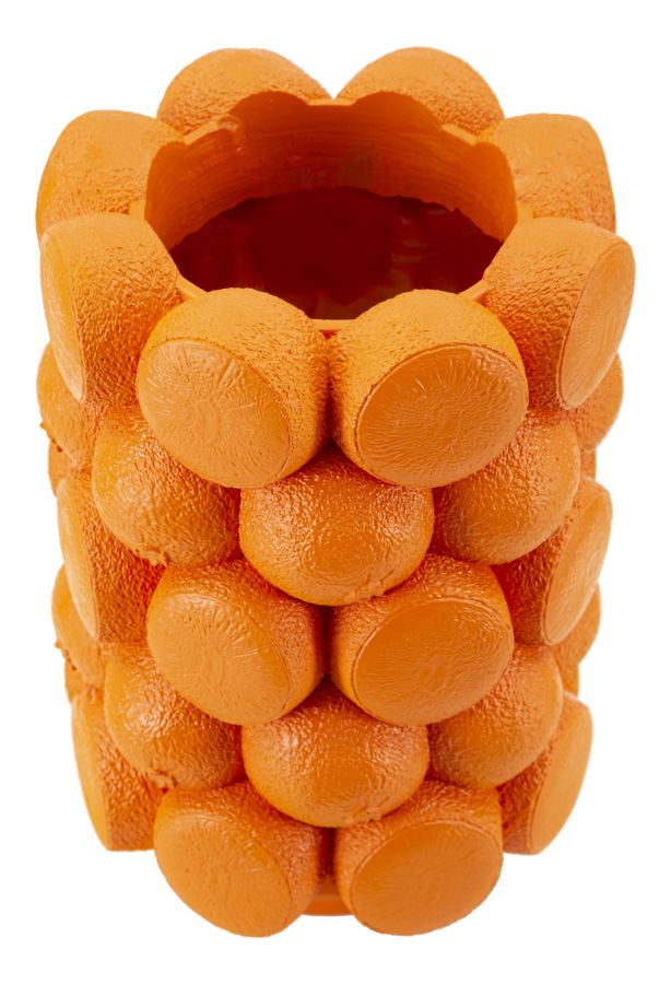 Bloemenvaas Oranje 28x19x19 cm