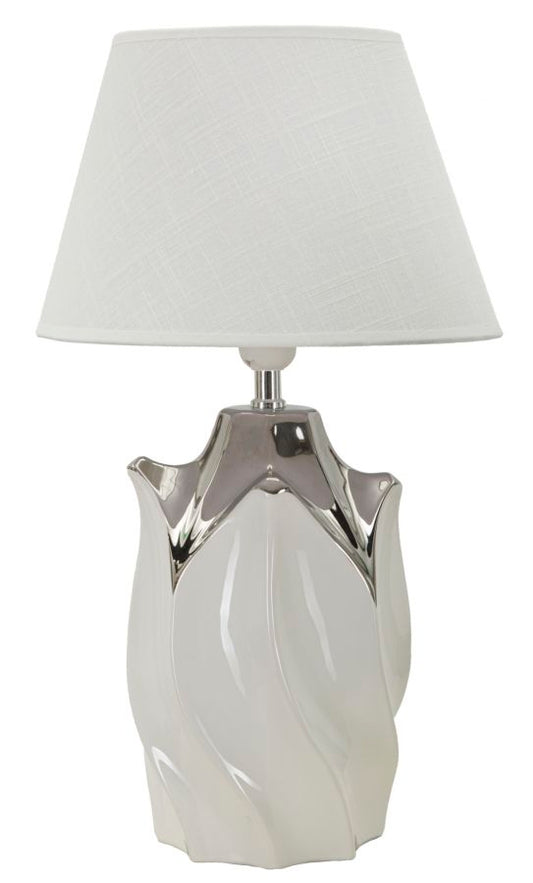 Tafellamp Shiney Wit 51x30x30 cm