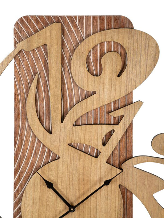 Wandklok Wolly Modern 93x70x4.4 cm