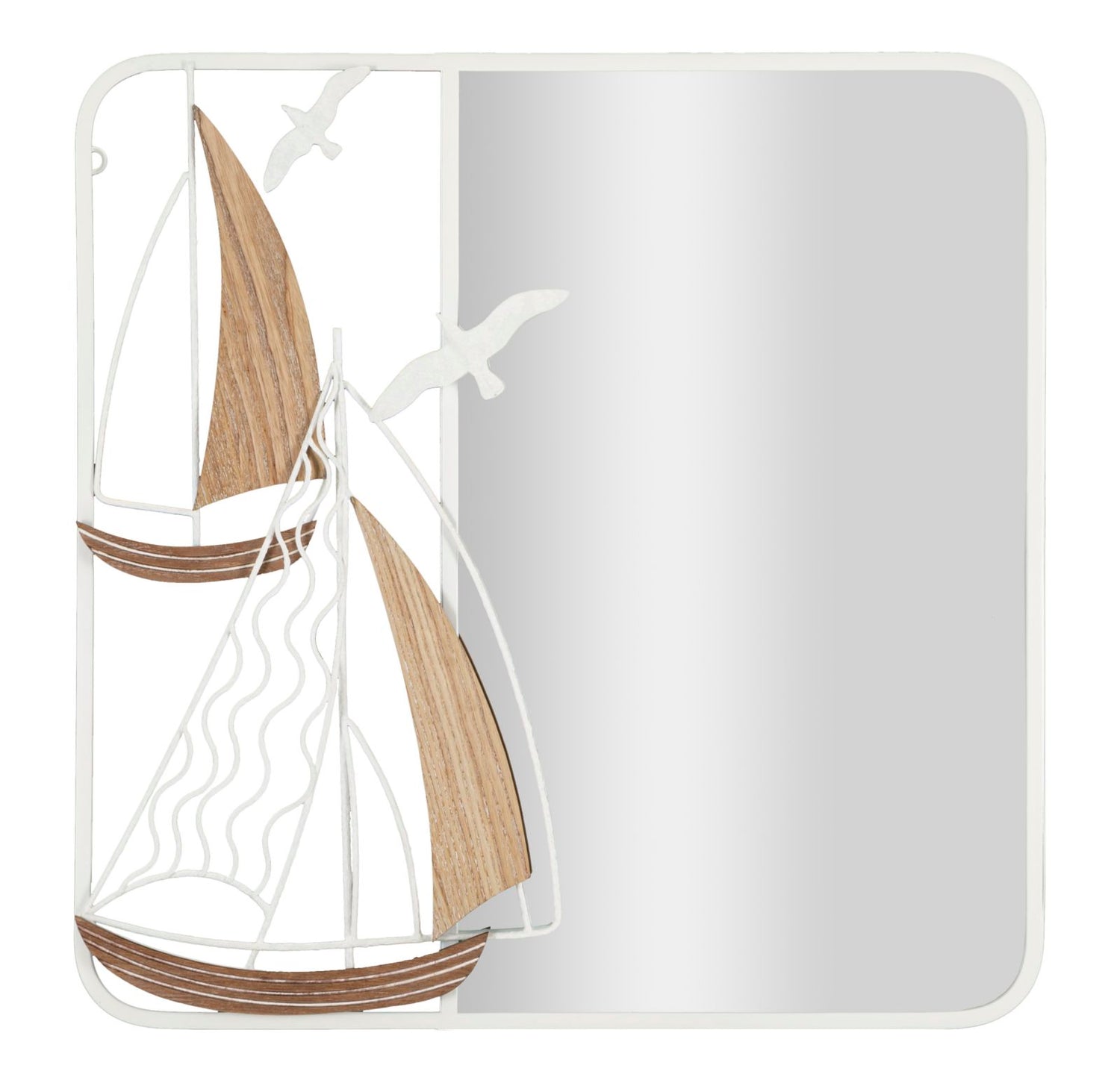 Wandspiegel Adriatic 60x60x4.4 cm