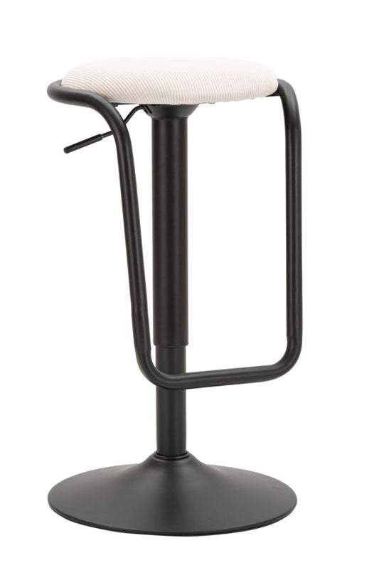 Baarkruk Destiny Met Lift Zwart En Wit 61x41x41 cm