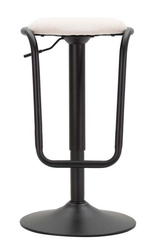 Baarkruk Destiny Met Lift Zwart En Wit 61x41x41 cm