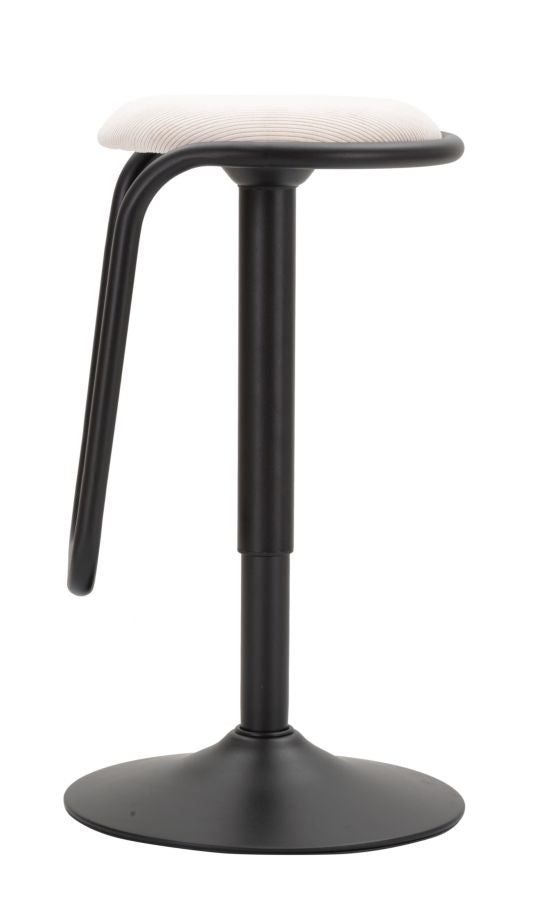 Baarkruk Destiny Met Lift Zwart En Wit 61x41x41 cm
