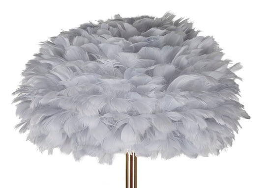 Vloerlamp Feathers Slim Grijs 170x43x43 cm
