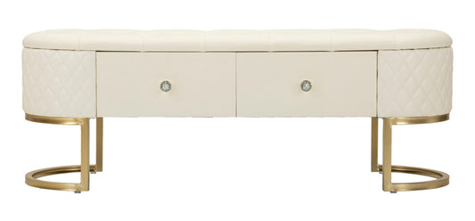 Zitbank Sharon Met Laden Glam 43x120x40 cm