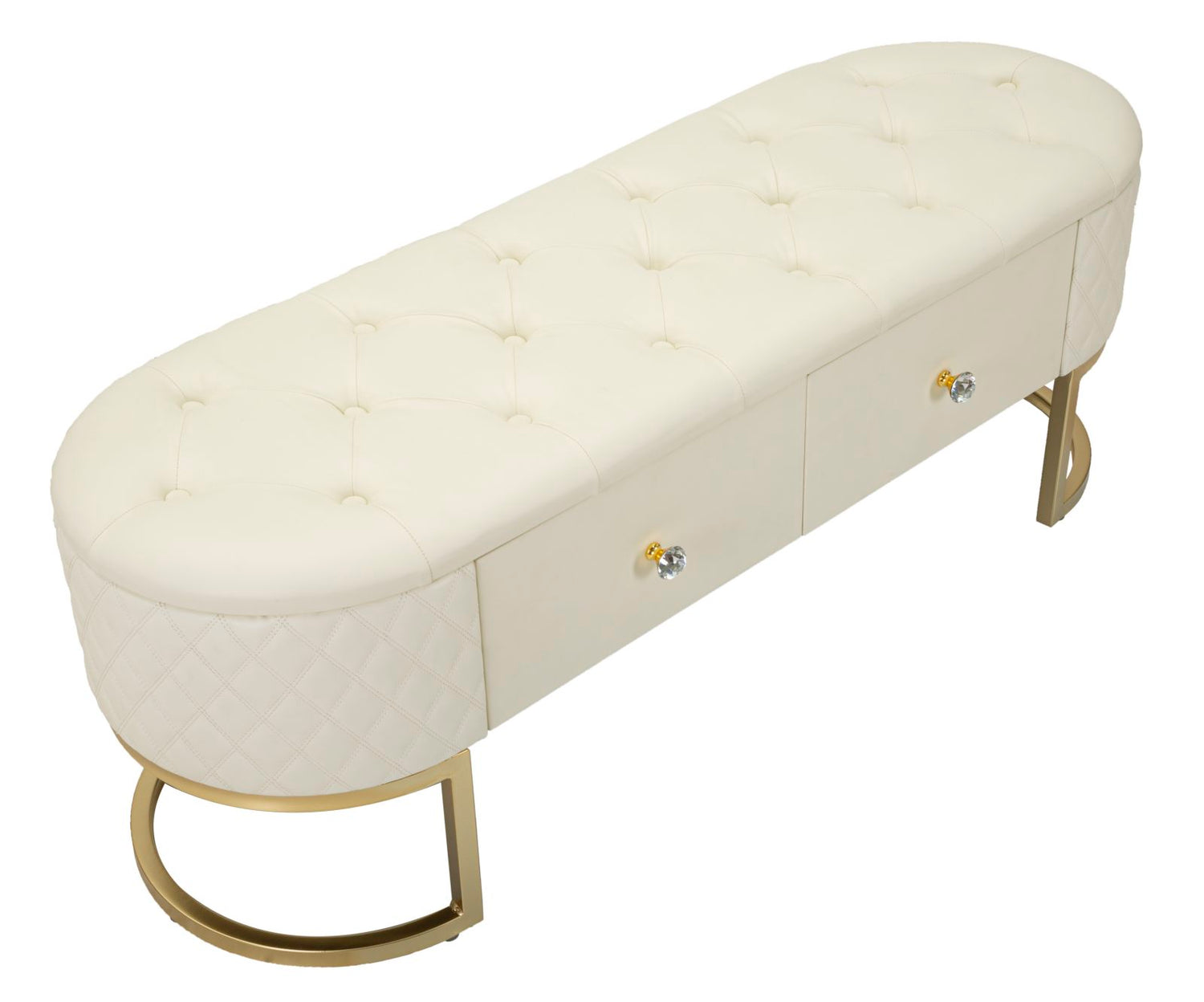 Zitbank Sharon Met Laden Glam 43x120x40 cm