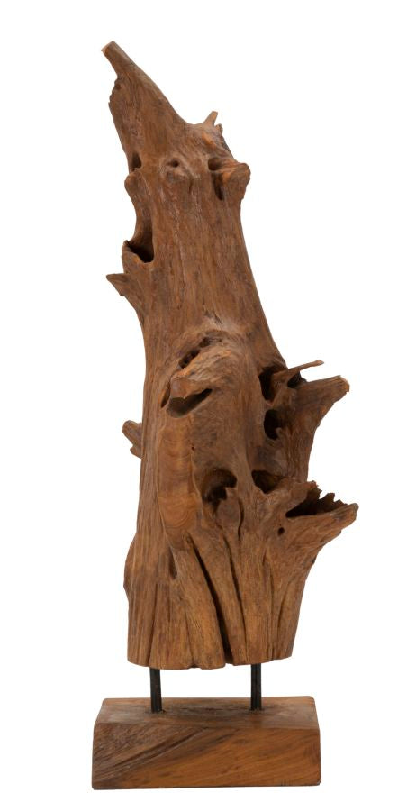 Akar Sculptuur Teak 64x23x27 cm