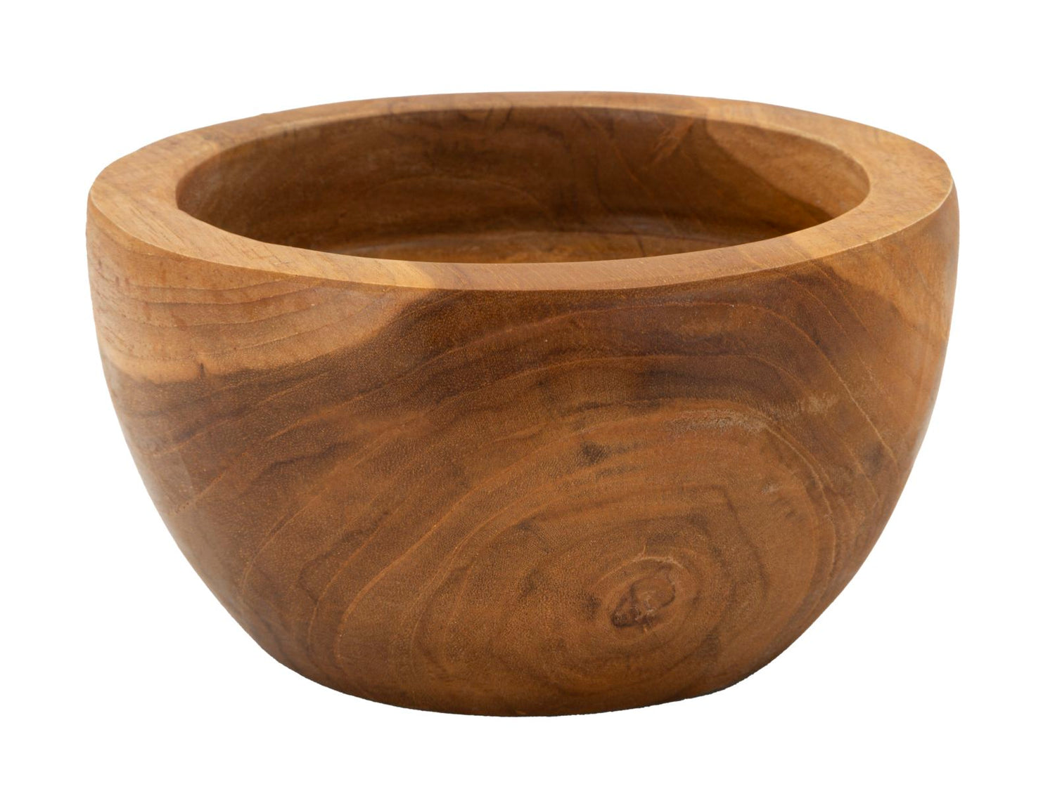 Schaal Erusi Simple Teak 9.5x15x15 cm