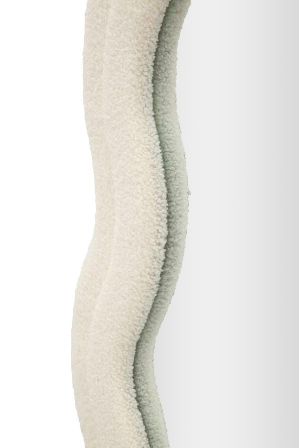 Wandspiegel Teddy Crème 160x40x4 cm