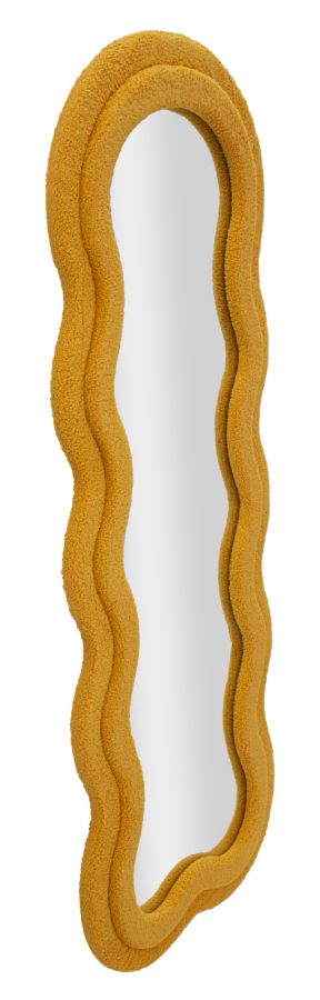 Wandspiegel Teddy Mosterd 160x40x4 cm