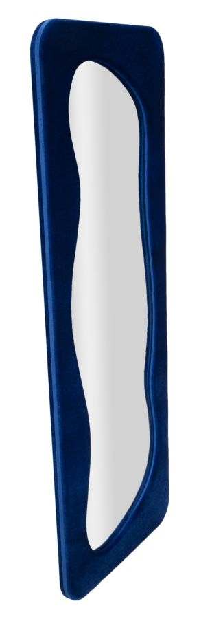 Wandspiegel Theodor Blauw 160x40x4 cm