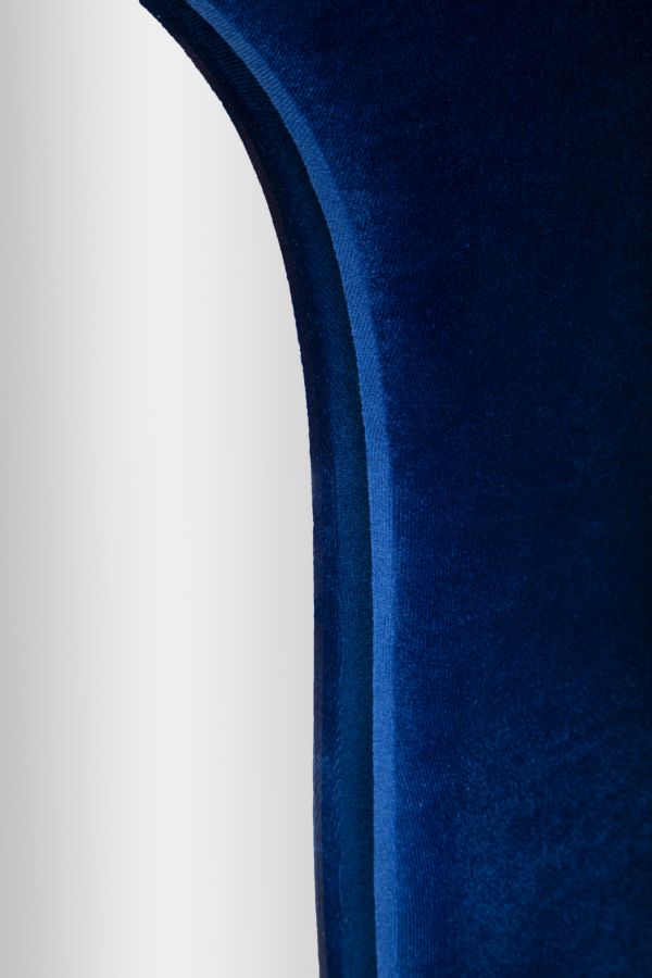 Wandspiegel Theodor Blauw 160x40x4 cm