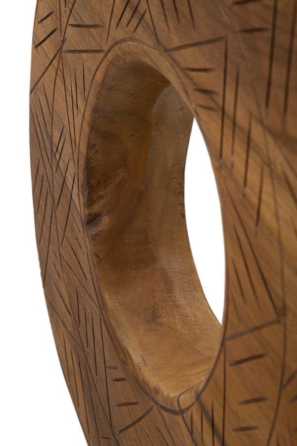 Dorat Sculptuur Teak 58x35x10 cm