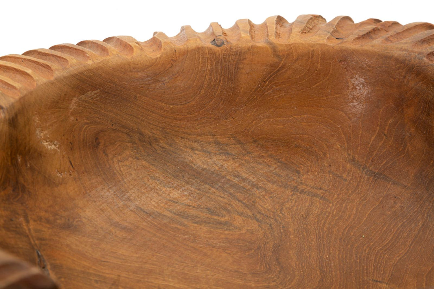 Decoratieve Schaal Garit Teak 16x37x40 cm