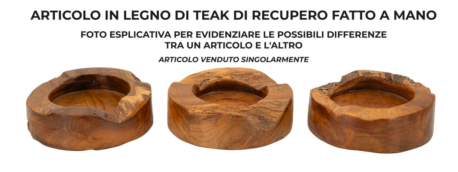Tray Erusi Plus Teak 6x21x21 cm