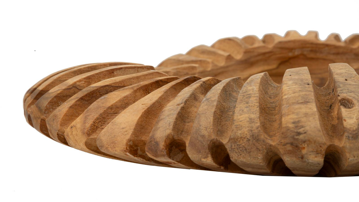 Schaal Geris Teak 7x35x35 cm