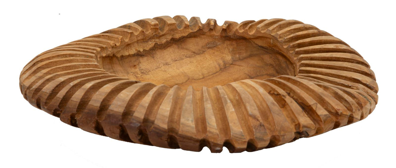 Schaal Geris Teak 7x35x35 cm