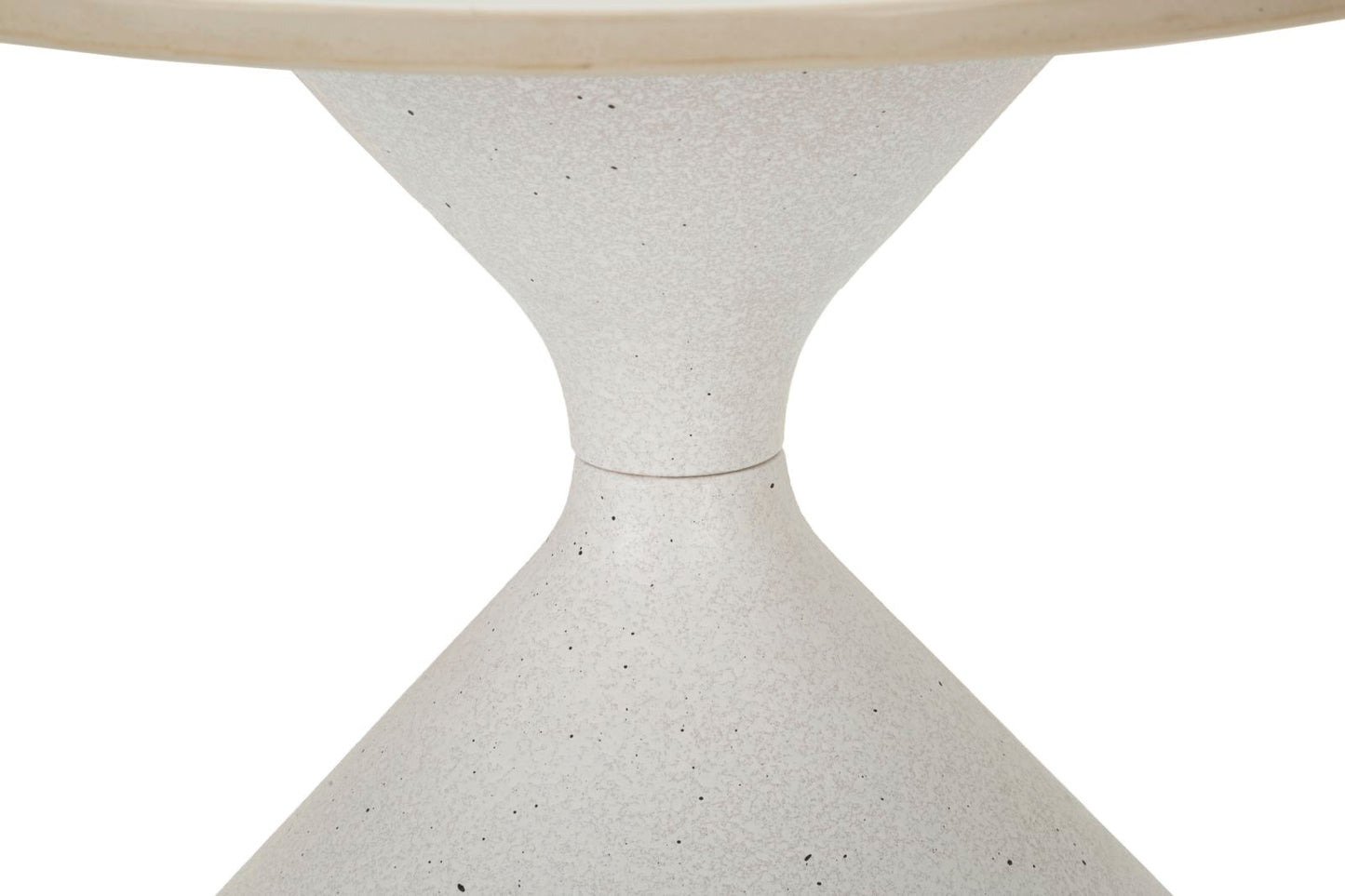 Witte Salontafel Met Keramisch Blad 39x45x45 cm