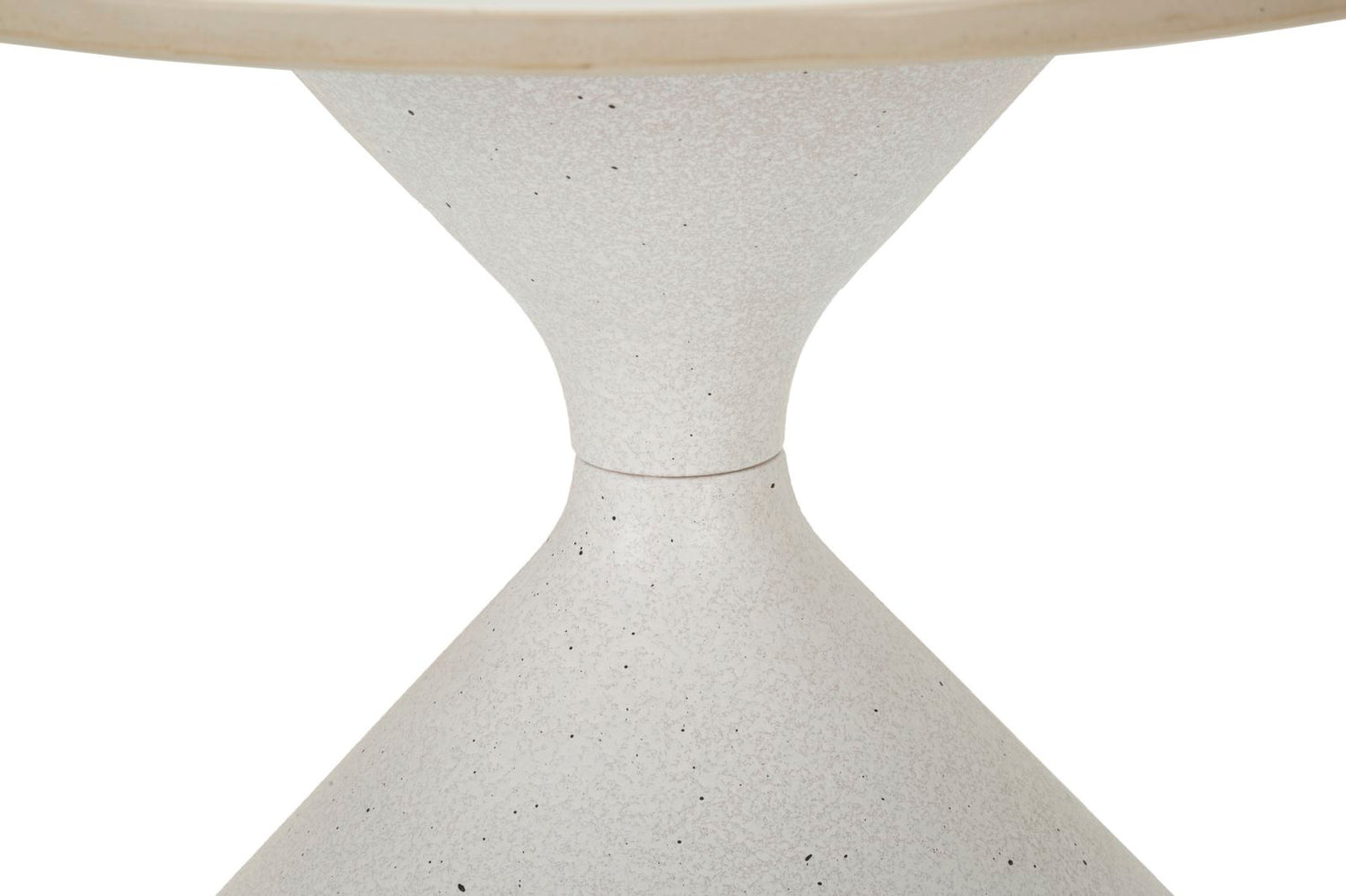 Witte Salontafel Met Keramisch Blad 39x45x45 cm