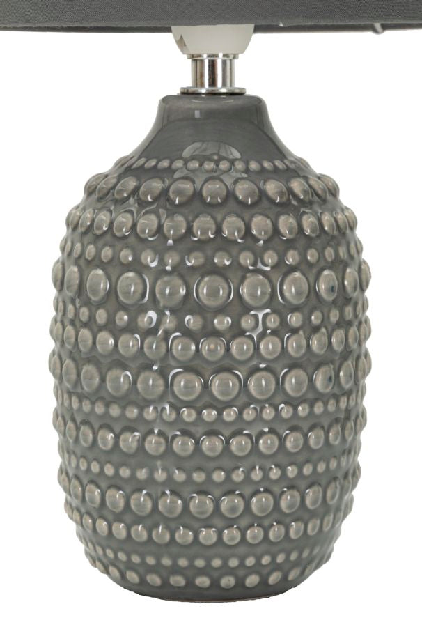 Nachtkastlamp Points Grijs 30.5x15x15 cm