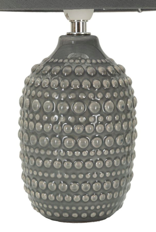 Nachtkastlamp Points Grijs 30.5x15x15 cm