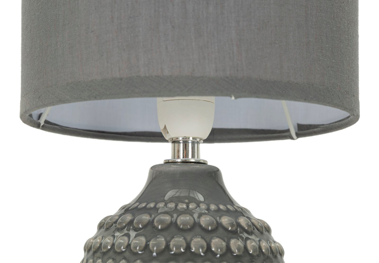 Nachtkastlamp Points Grijs 30.5x15x15 cm