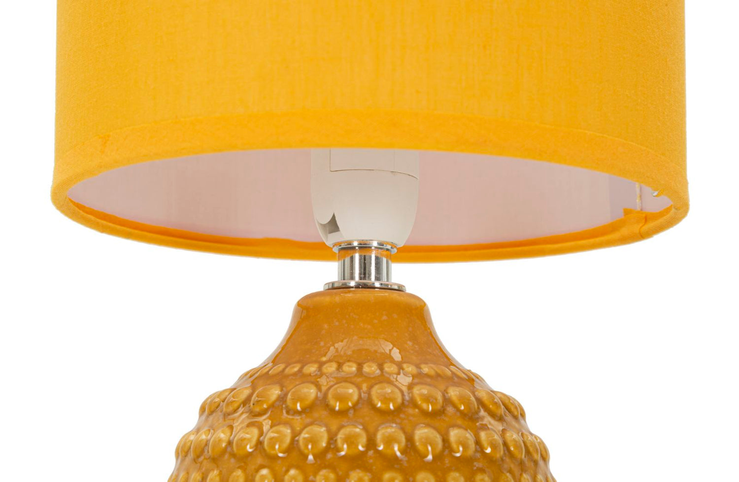 Nachtkastlamp Points Mosterd 30.5x15x15 cm