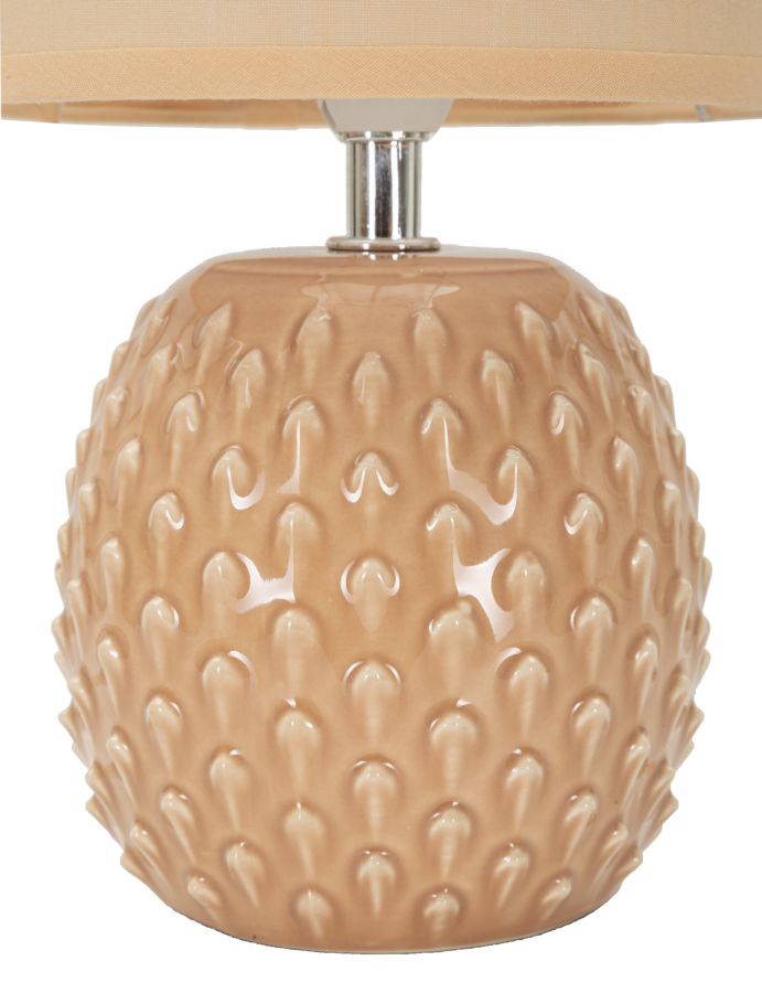 Nachtkastlamp Pontus Peach 27x14x14 cm