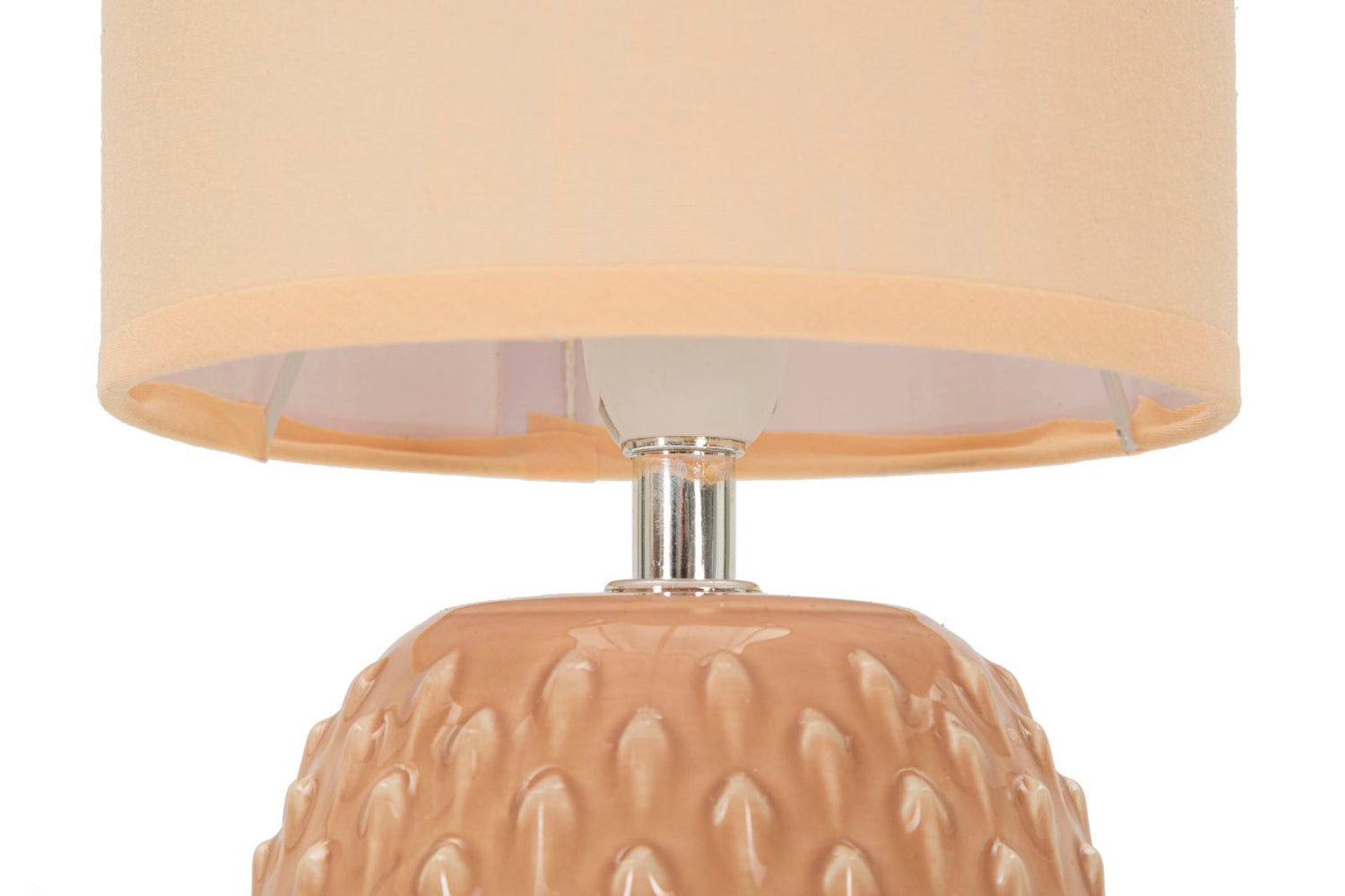 Nachtkastlamp Pontus Peach 27x14x14 cm