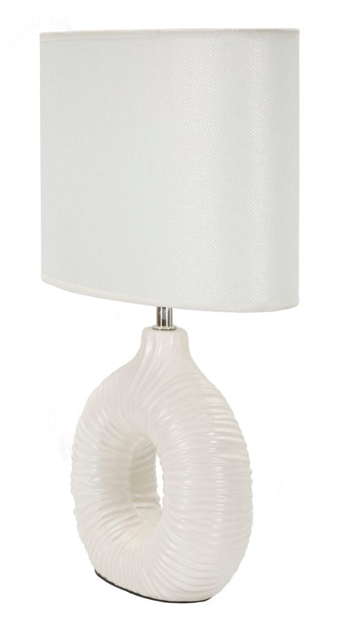 Tafellamp Seta Wit 43x28.5x15 cm