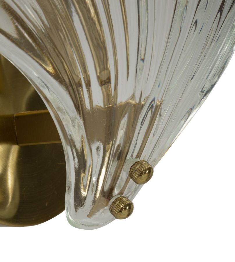 Wandlamp Shell Glam 22x20x14 cm