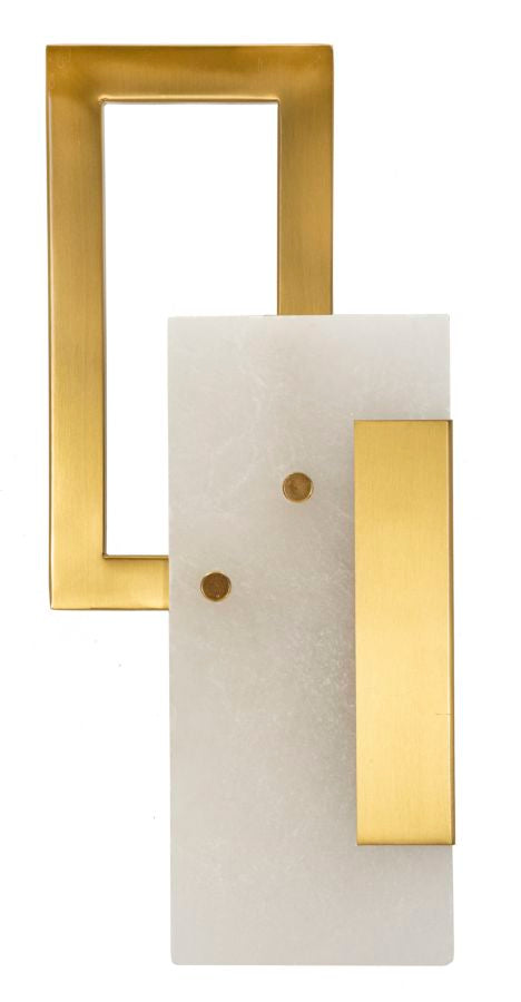 Wandlamp Cube Glam 33x15x8 cm