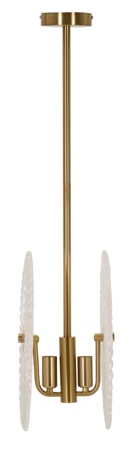 Plafondlamp Glas Glam 80x35x18 cm