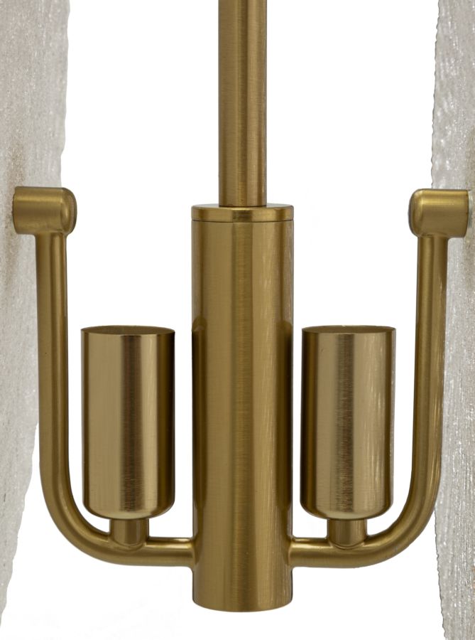 Plafondlamp Glas Glam 80x35x18 cm