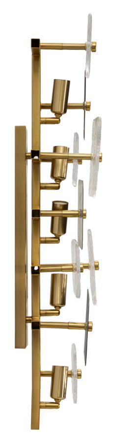Wandlamp Glassy 76x24x13 cm