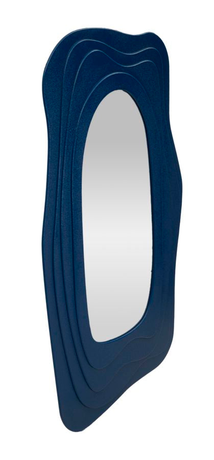 Wandspiegel Dafne Blauw 165x90x4 cm