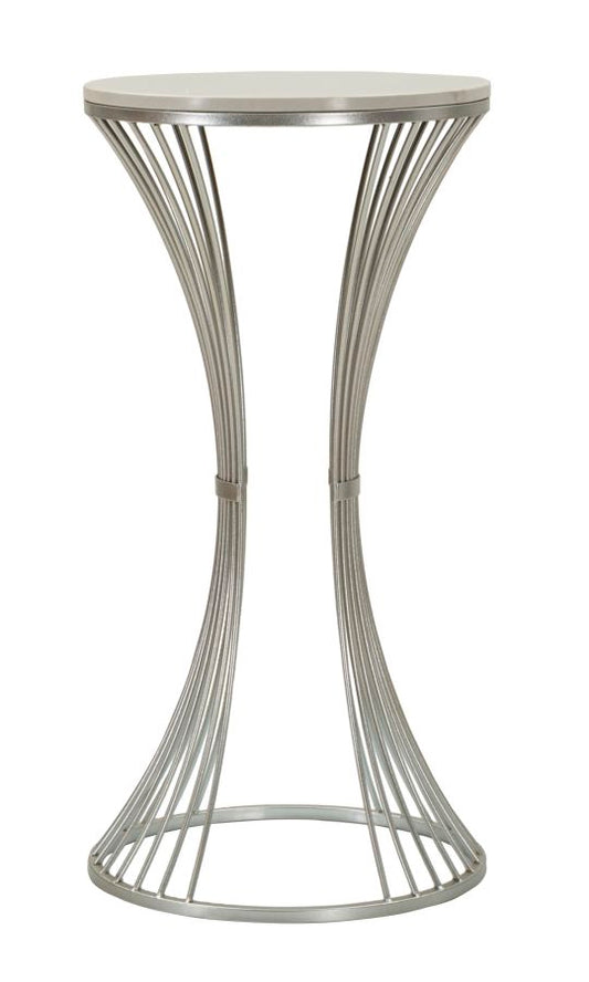 Zilveren Tafeltrechter 79x40x40 cm