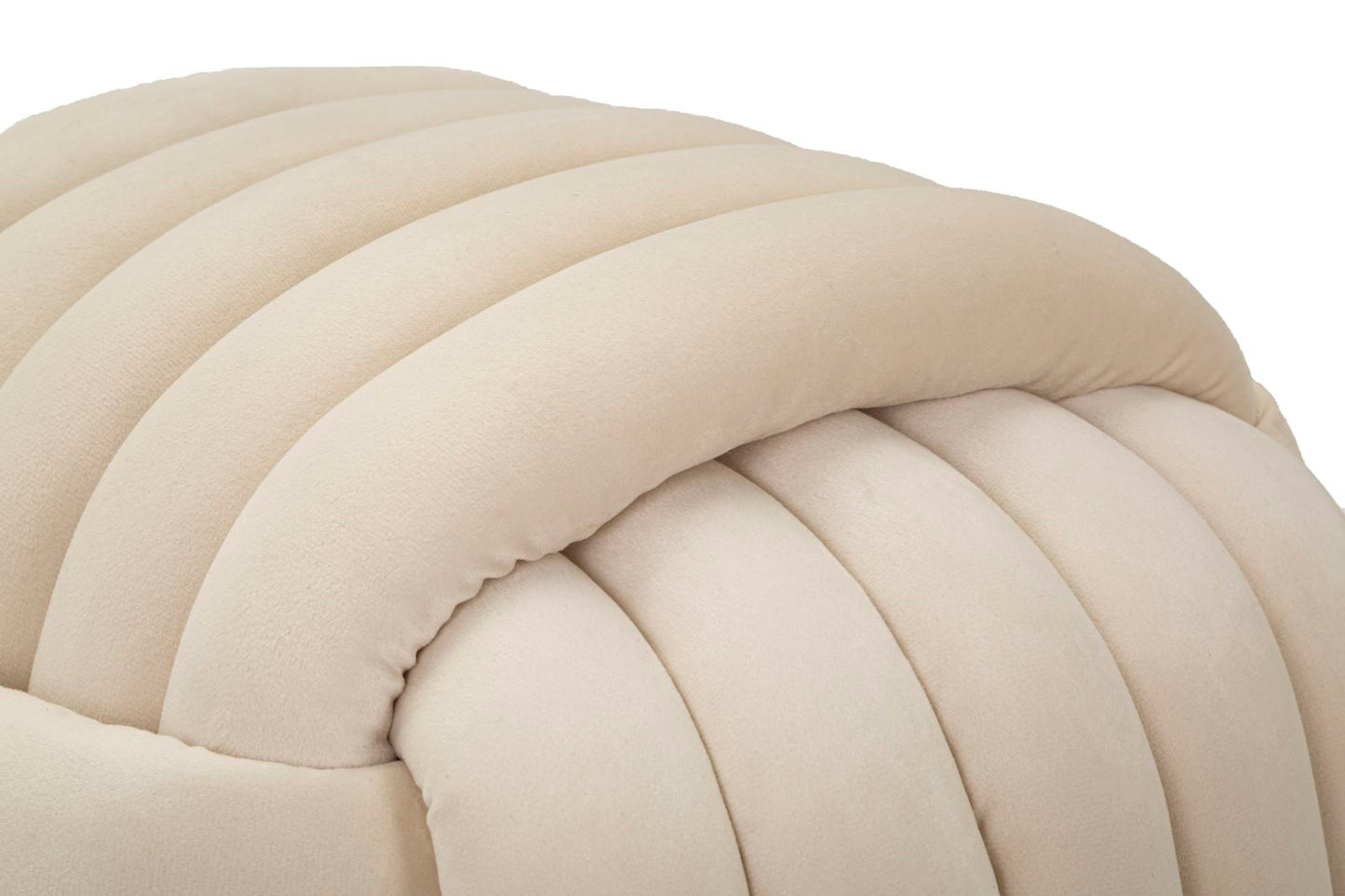 Pouf Softy Crème 45x45x45 cm