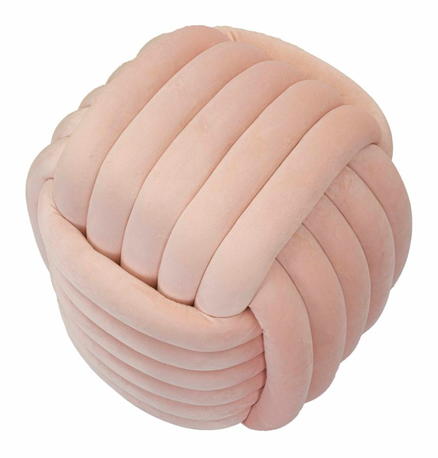Fluwelen Poef Softy Roze 45x45x45 cm