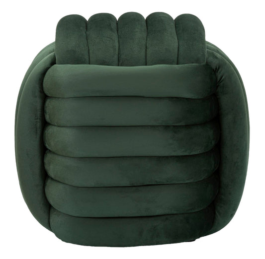 Pouf Softy Groen Glam 45x45x45 cm