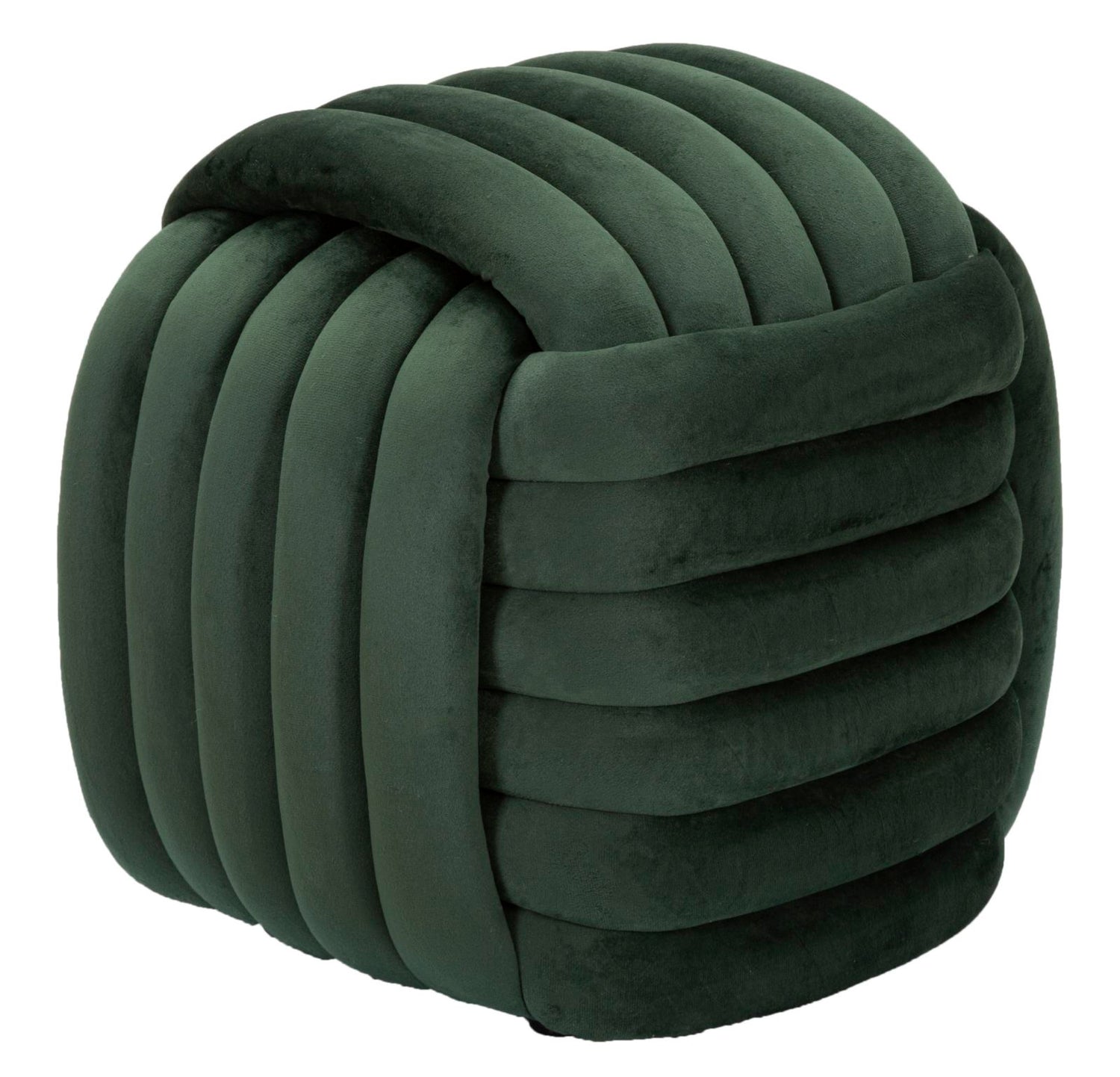 Pouf Softy Groen Glam 45x45x45 cm