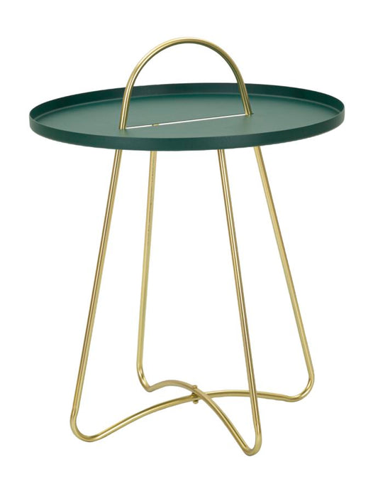 Groene Vazenhouder Grent - Glam Stijl 59x45x45 cm