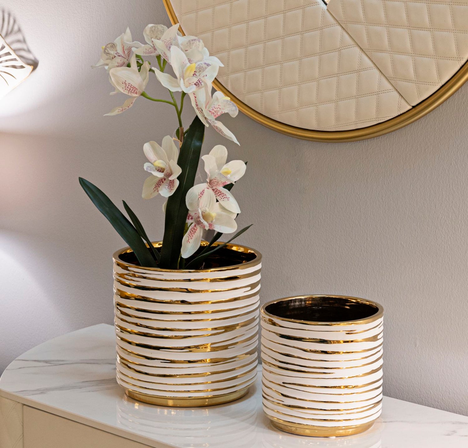 Bloem Vaas Holder Set 2 Stuks