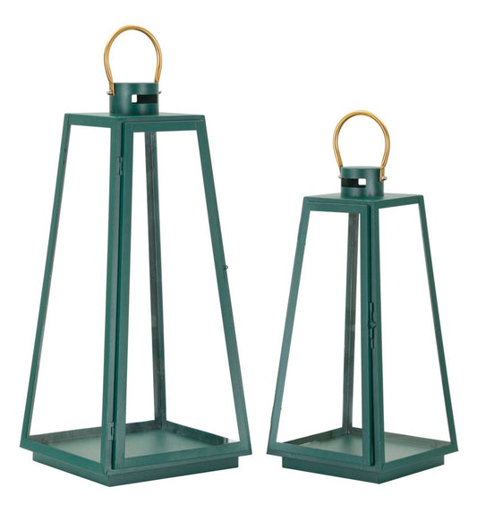Lantaarn Grent Set 2 Stuks