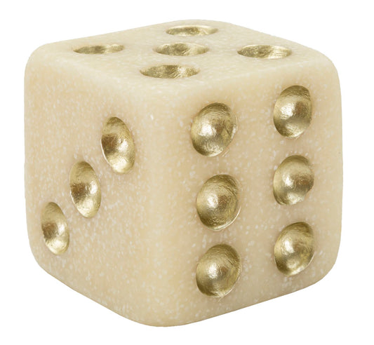 Dice Quarzy Decoratief Dobbelsteen 8x8x8 cm