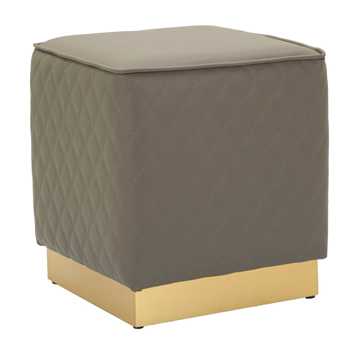 Vierkante Pouf Sharon Glam 38x38x38 cm